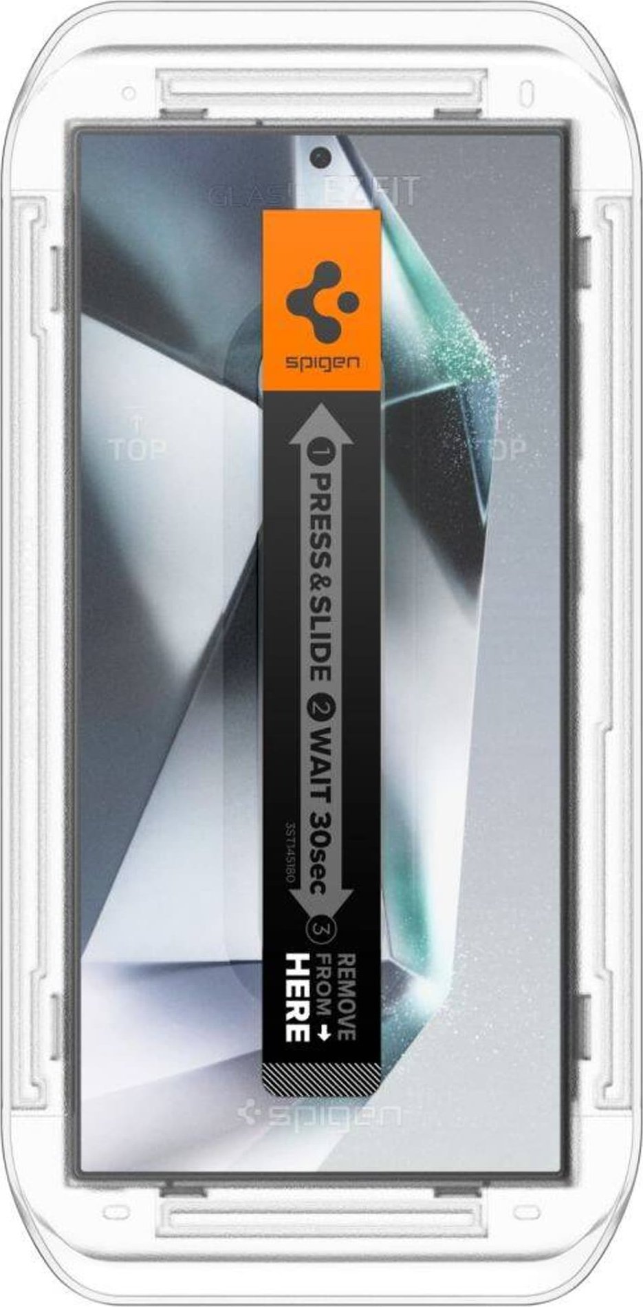 Mbrojtëse ekrani Spigen GlasTR EZ FIT Privacy për Galaxy S24 Ultra, xham i temperuar, 2 copë, transparent