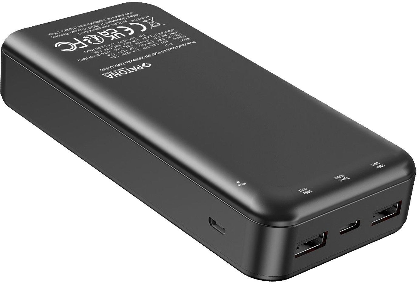 Powerbank Patona Premium Stark 4.0, 20000mAh, PD 22.5W, i zi