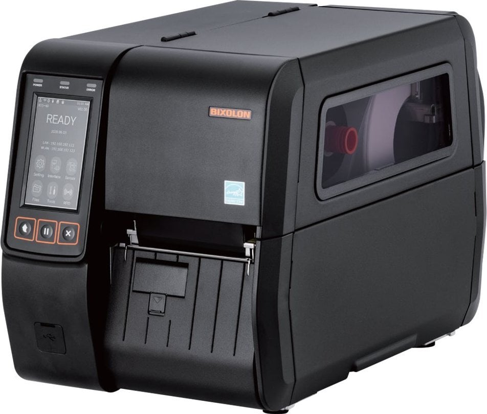 Printer etiketash Bixolon XT5-40N, industrial, 203 dpi, gri