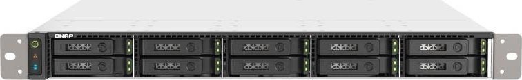 NAS rackmount QNAP TS-h1090FU-7302P-128G, 10 vende SSD NVMe, 25GbE, gri