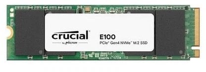 SSD i brendshëm Crucial E100 1TB, NVMe M.2 2280, PCIe, i zi