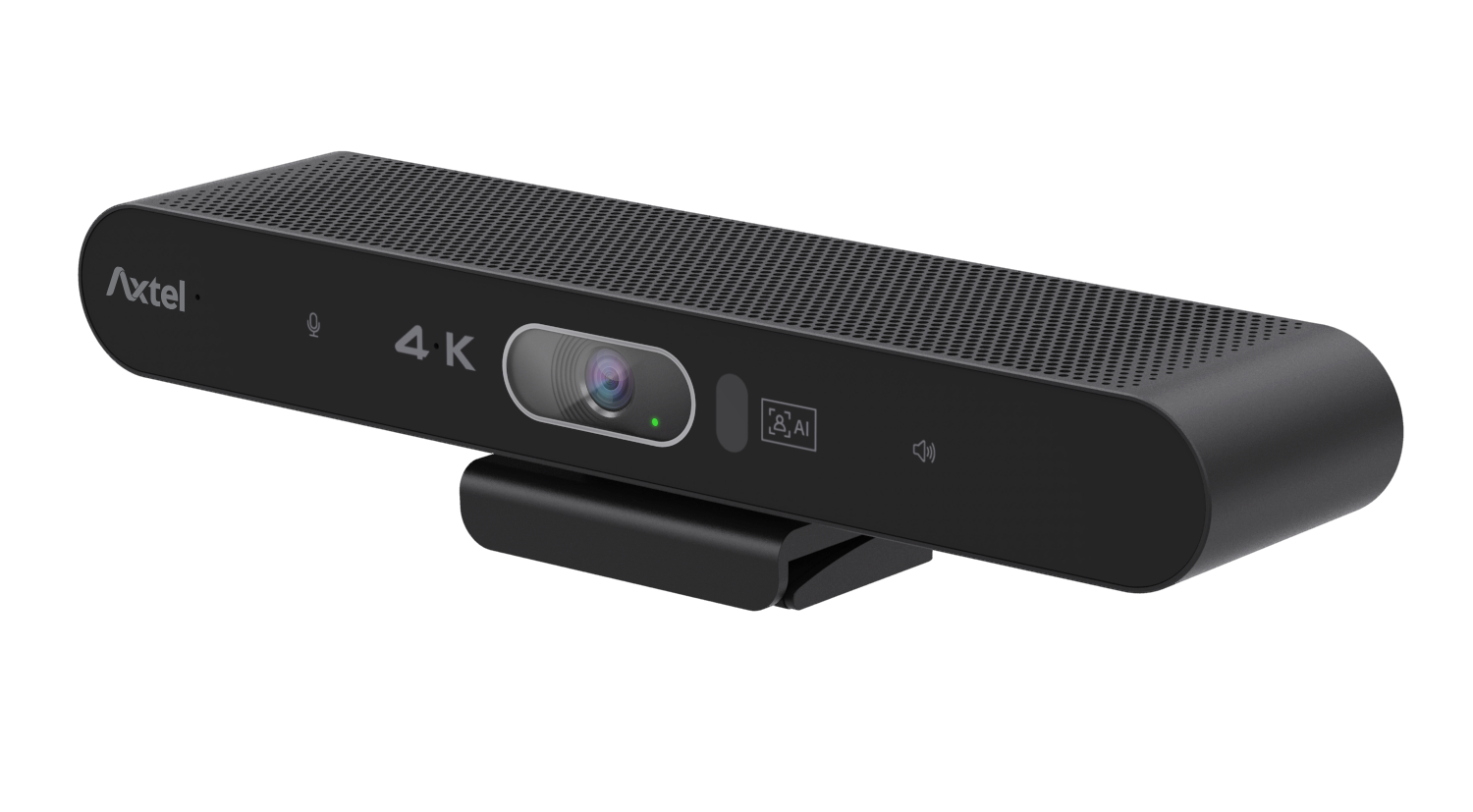 Webcam Axtel 4K Ultra HD Video Bar Mini, rezolucion 4K, kompakte, e zezë