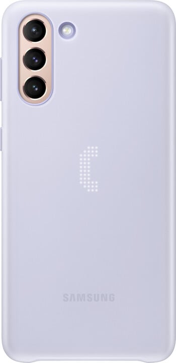 ЛЕД-заштитник на Samsung за Samsung Galaxy S21 +, виолетова