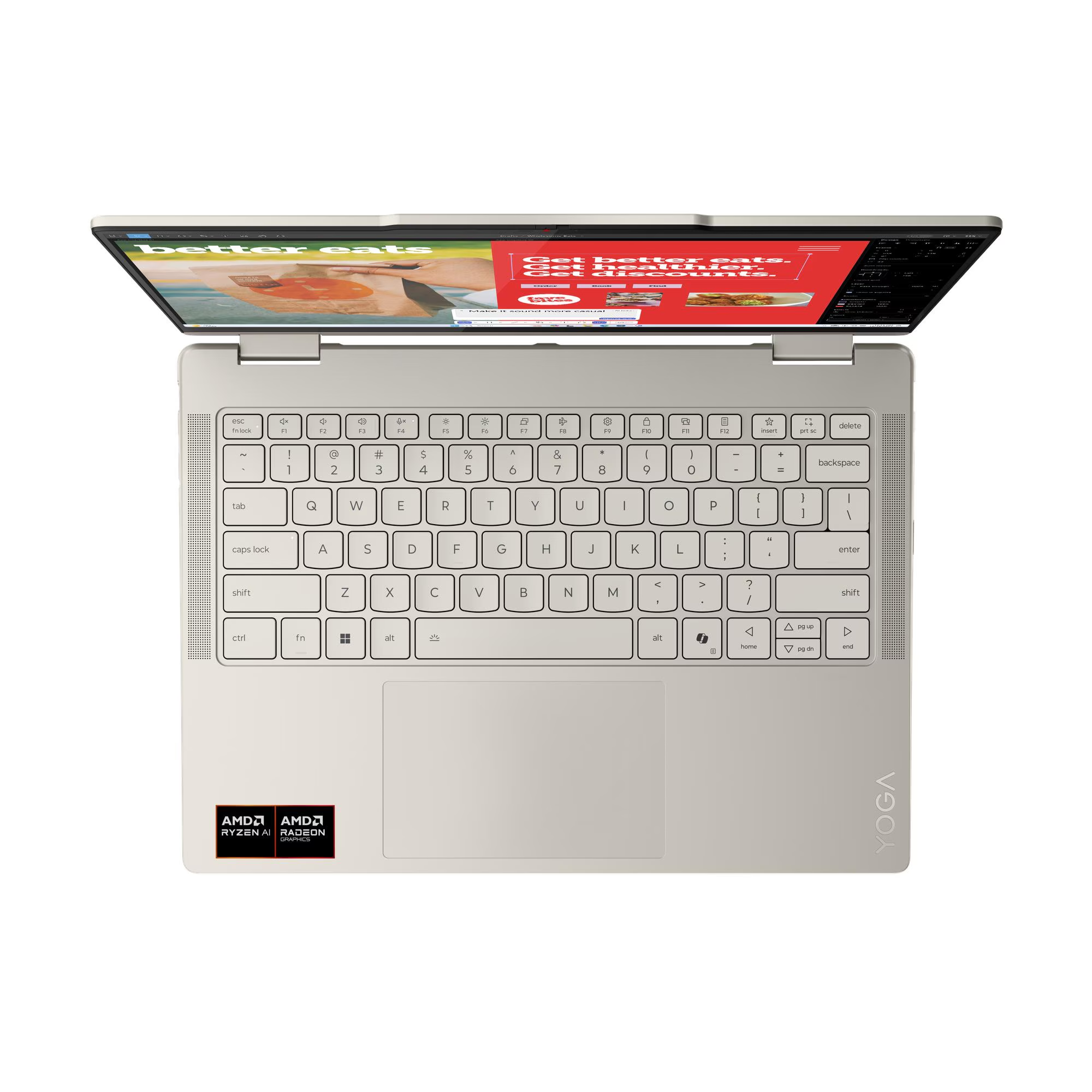 Laptop Lenovo NB Yoga7 2in1 14AKP10, 14", AMD Ryzen AI7 350, 24GB RAM, 1TB SSD, AMD Radeon 860M Graphics