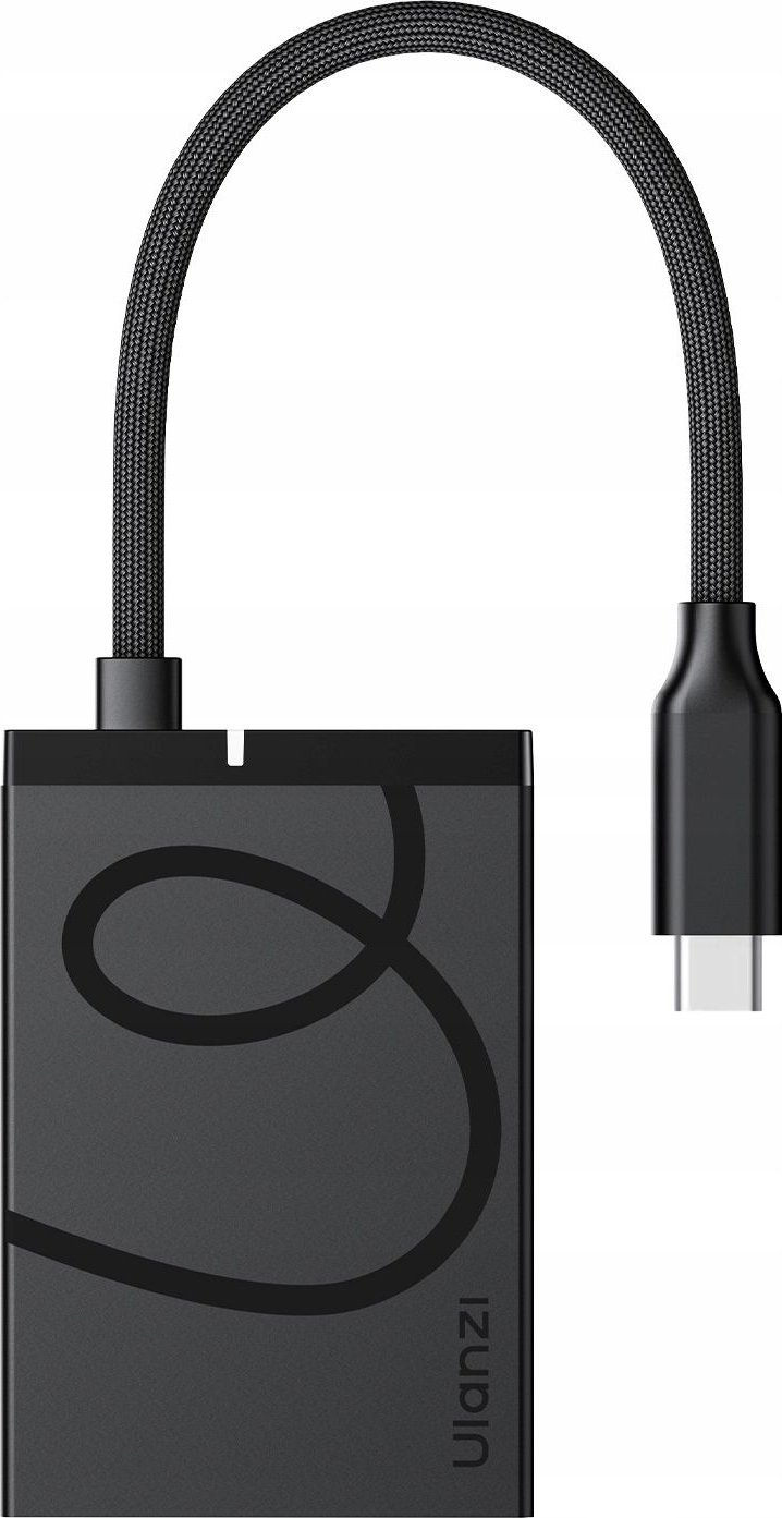 USB hub Ulanzi H1, 4 në 1, USB C, gri