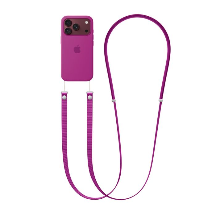 Apple Crossbody Strap, Magenta