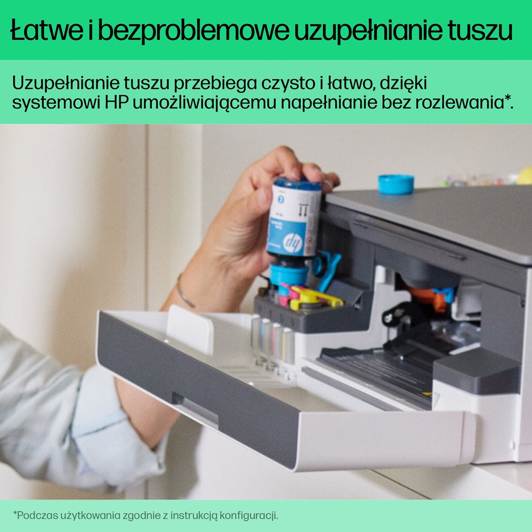 Printer inkjet HP Smart Tank 580, me tinti me depo, me ngjyra