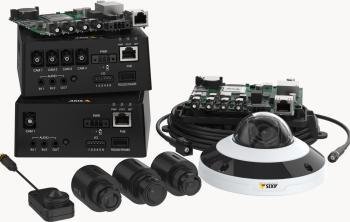 Sensor mbikëqyrjeje Axis F2135 RE Fisheye, pamje 360°, për ambiente të brendshme