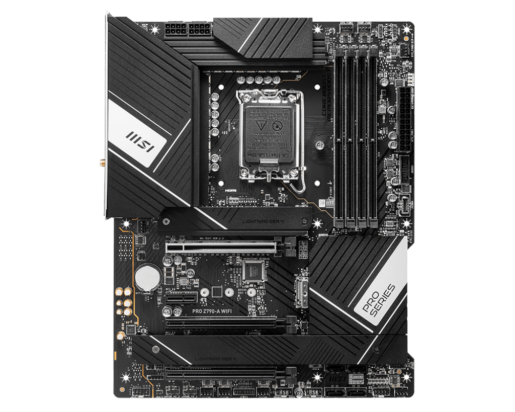 Pllakë amë MSI PRO Z790-A WIFI, DDR5, ATX, e ripërtërirë