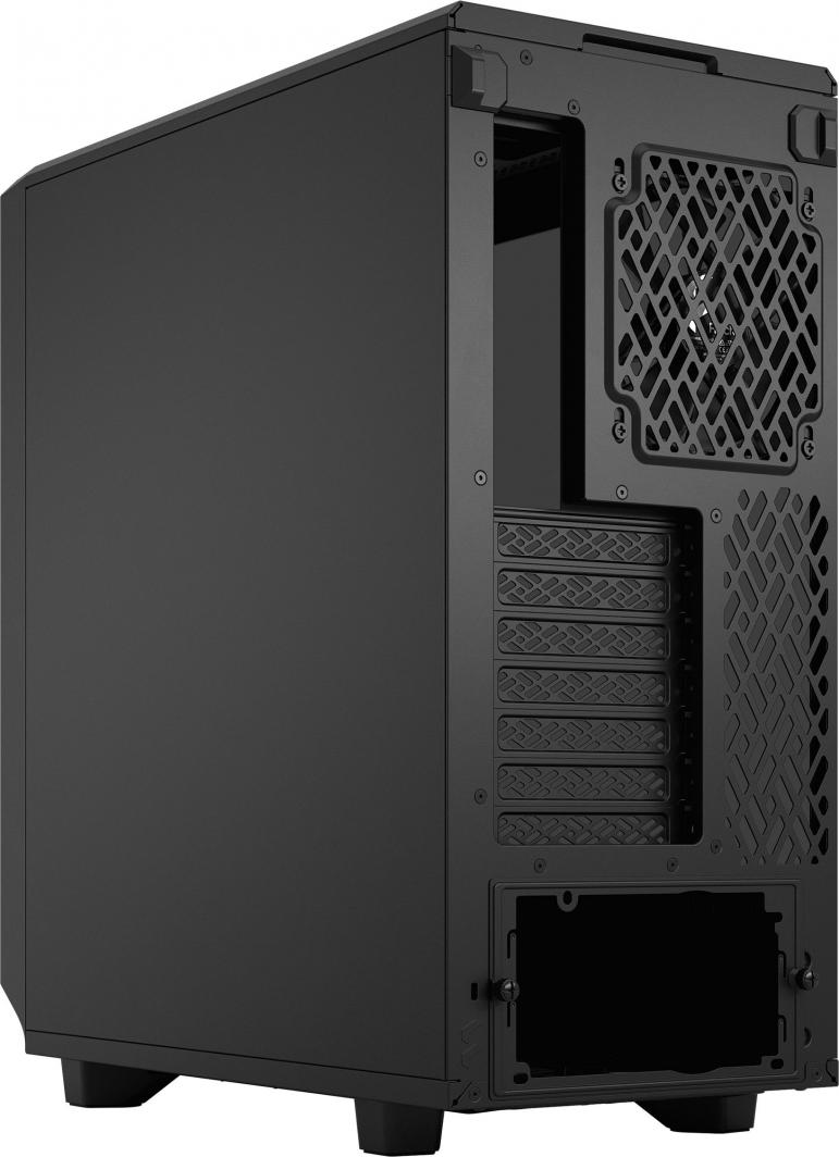 Куќиште за компјутер Fractal Design Meshify 2 Compact TG Light Tint, Црна, Midi Tower