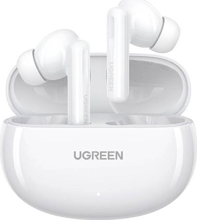 Kufje wireless Ugreen HiTune T6 WS200, Bluetooth 5.3, ANC, të bardha