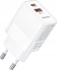 Karikues muri Yesido YC32, 20W, QC 3.0 PD, i bardhë