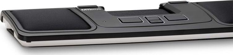 Maus Mousetrapper Advance, me kabllo, USB, i bardhë dhe i zi