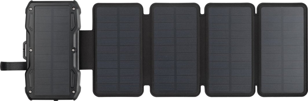 Powerbank Sandberg Solar 5-Panel, 10000mAh, me ngarkim pa tela, i zi