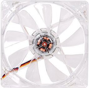 Ftohës Thermaltake Pure LED, 120 mm, i kuq