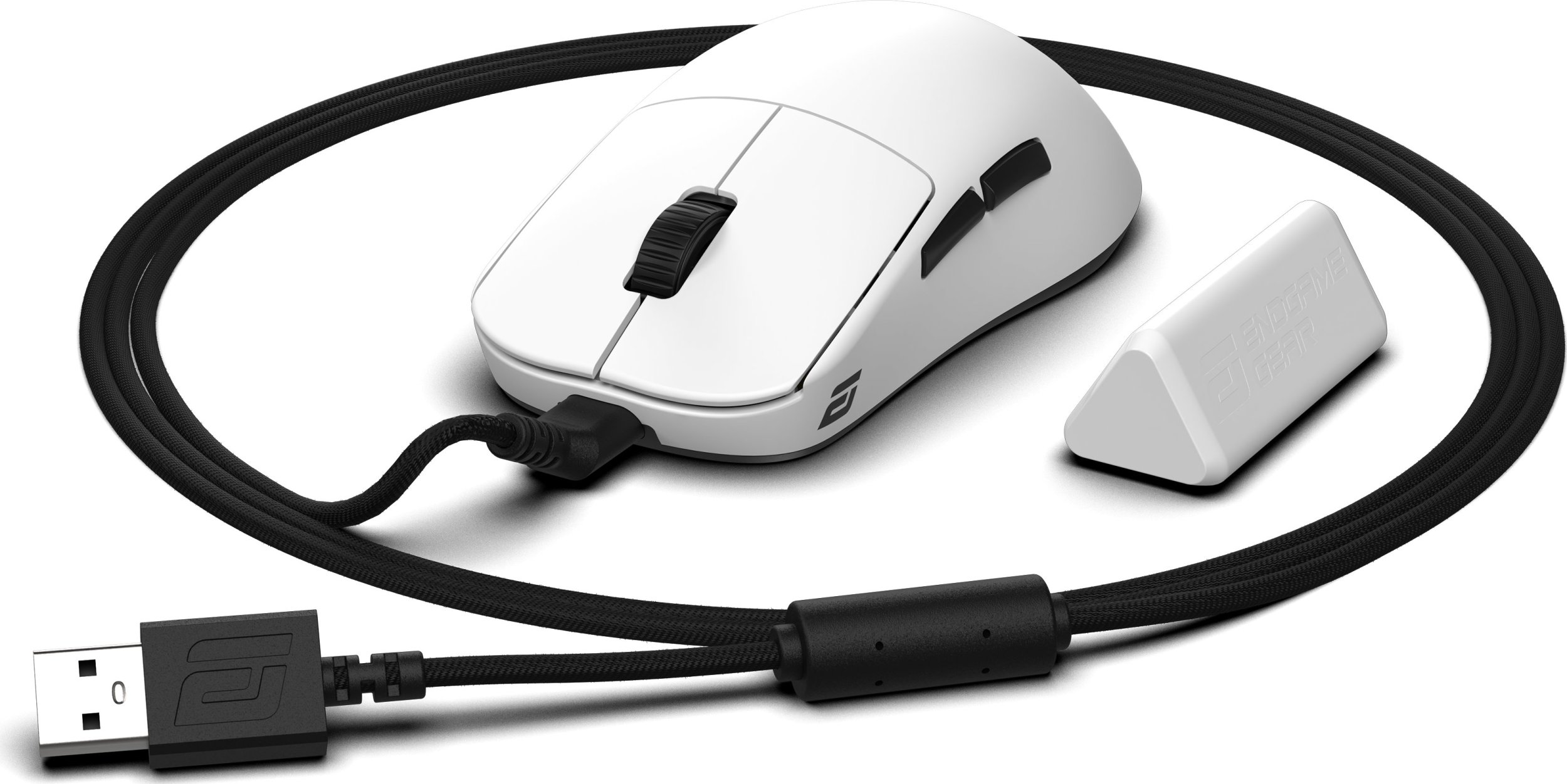 Maus gaming Endgame Gear OP1w 4K, wireless, optik, i bardhë