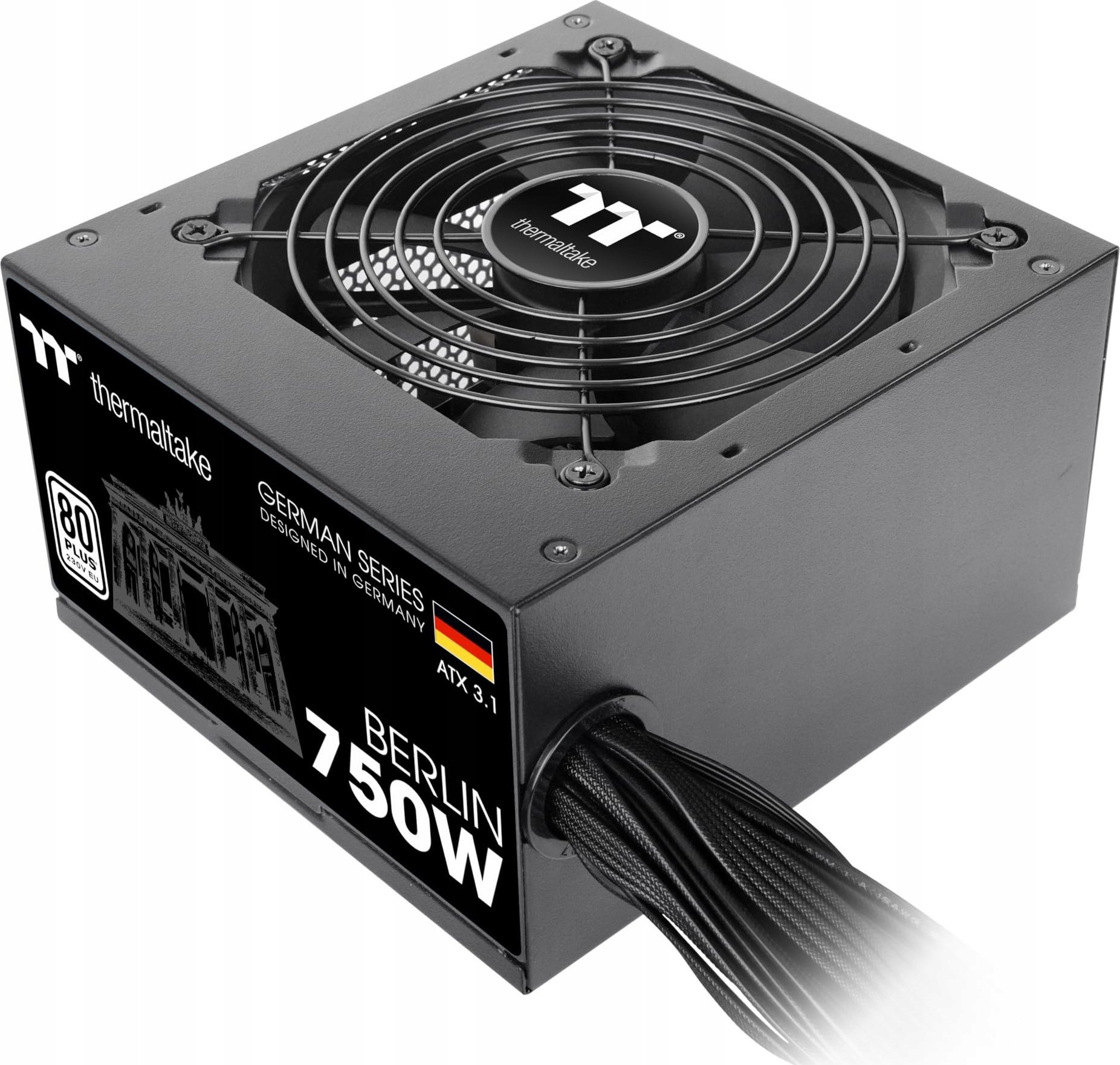 Furnizues rryme Thermaltake Berlin, 750W, ATX 24-pin, i zi