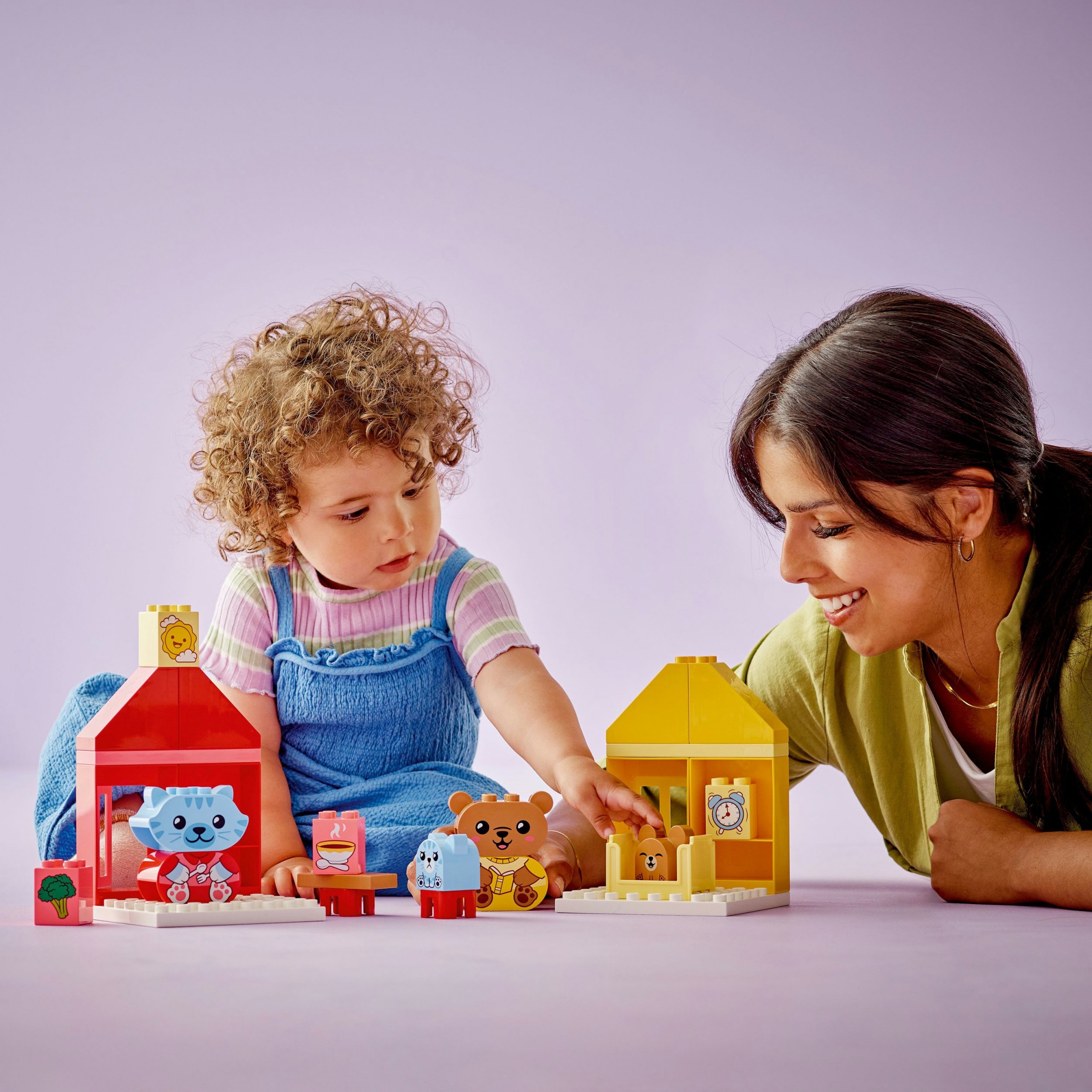 Lodër konstruktore LEGO Duplo Everyday Activities 10414, set edukativ, për fëmijë 18 muaj+