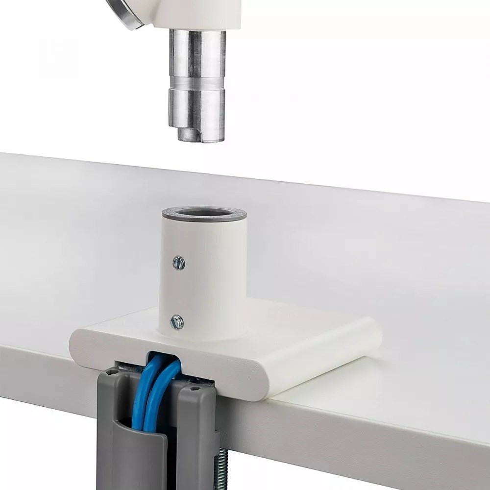 Mbajtëse monitori ART L-19GD, 17-32", 9kg, VESA 100x100, Gaz, e bardhë
