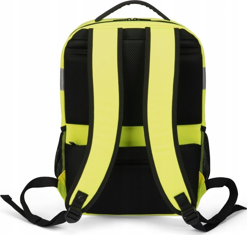 Shpinore Dicota Hi-Vis Base, 24L, material 600D RPET, e verdhë fluoreshente