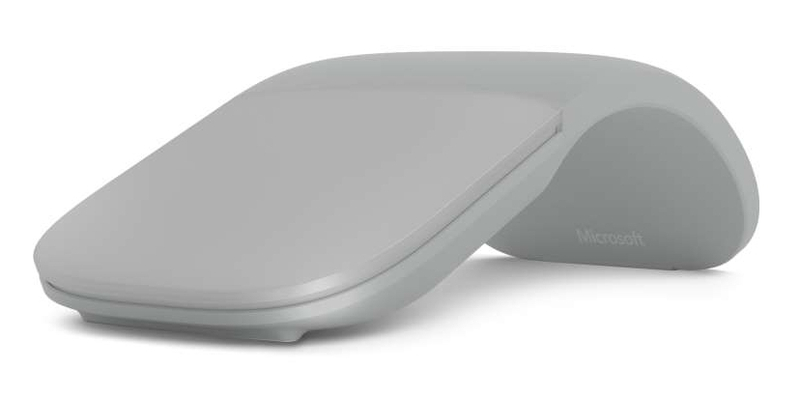 Maus Microsoft Surface Arc, Bluetooth 4.0, pa tela, gri e çelët