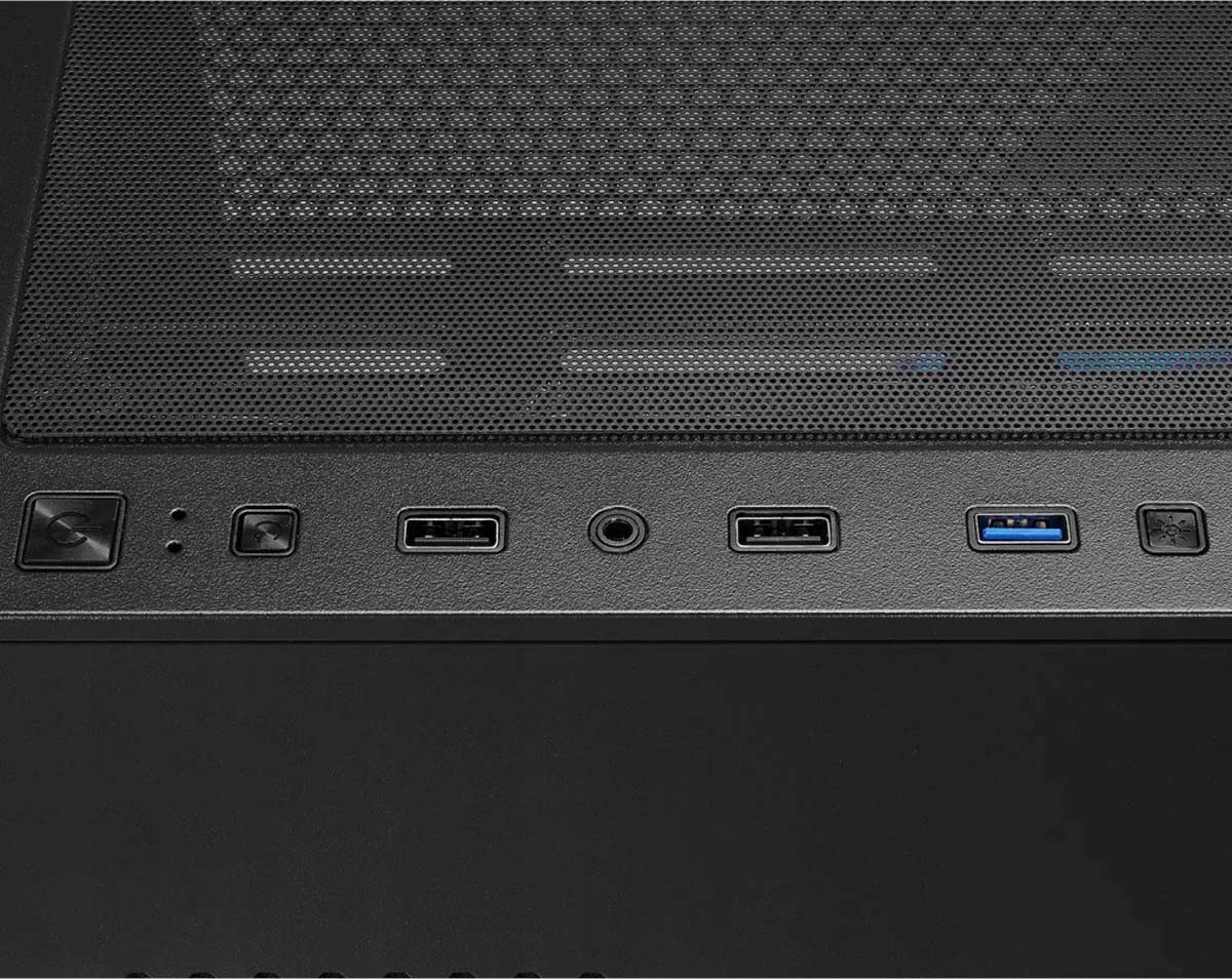 Kuti PC Rampage Prime Mesh, mid tower, 4x ventilatorë ARGB, xham i temperuar