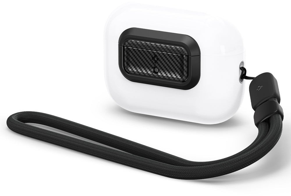 Këllëf për kufje Spigen Lock Fit M Carbon, për AirPods Pro 1/2, i zi