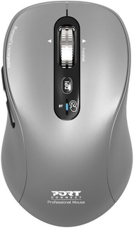 Maus Port Designs 910201, wireless, Bluetooth 2.4GHz, gri