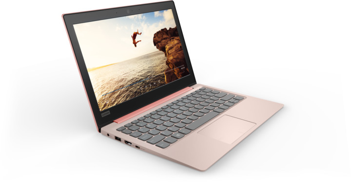 Laptop Lenovo IdeaPad 120S-11IAP, 11.6" HD, Intel Celeron, 4GB DDR4, 32GB eMMc, Intel HD Graphics, rozë