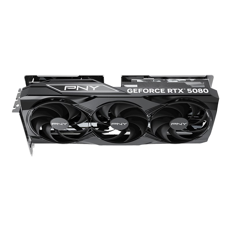 Kartelë grafike PNY GeForce RTX 5080 Overclocked Triple Fan GPU NVIDIA 16 GB GDDR7