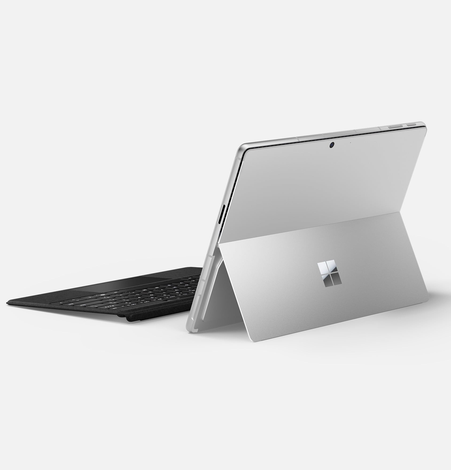 Tastierë Microsoft Surface Pro Flex Keyboard, wireless Bluetooth, me touchpad dhe ndriçim, QWERTZ, e zezë