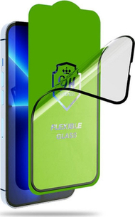 Mbrojtës ekrani Bestsuit Hybrid Glass 5D, për iPhone 15 Plus, full glue, i zi