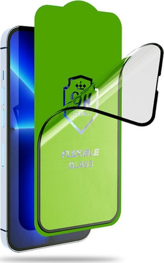 Mbrojtës ekrani Bestsuit Hybrid Glass 5D, për iPhone 15 Plus, full glue, i zi