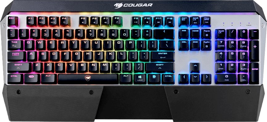 Tastierë gaming Cougar Attack X3 RGB, Cherry MX Brown, DE layout, e zezë
