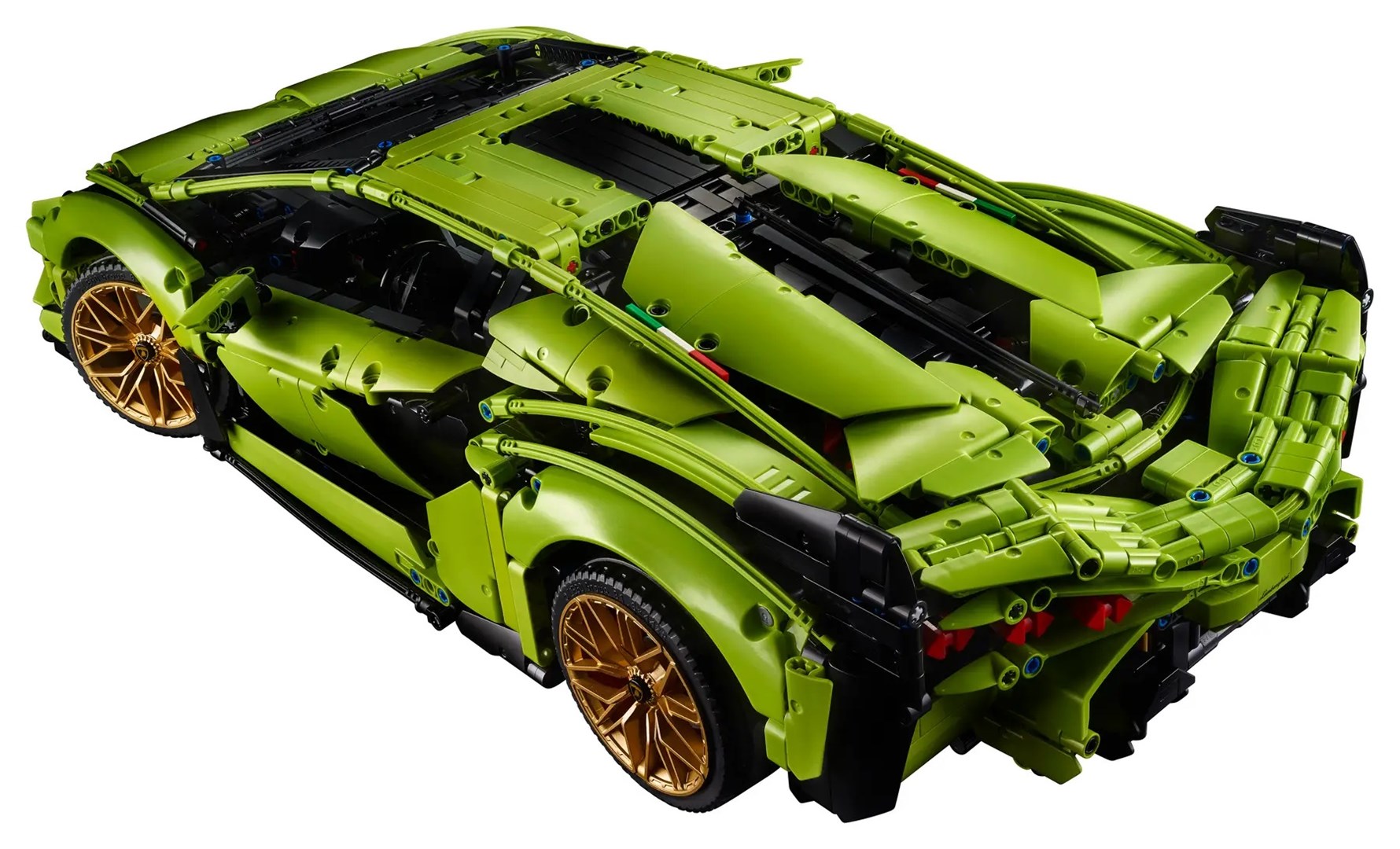 Set ndërtimi LEGO Technic Lamborghini Sián FKP 37 42115, model koleksionist 1:8, për të rritur, jeshil
