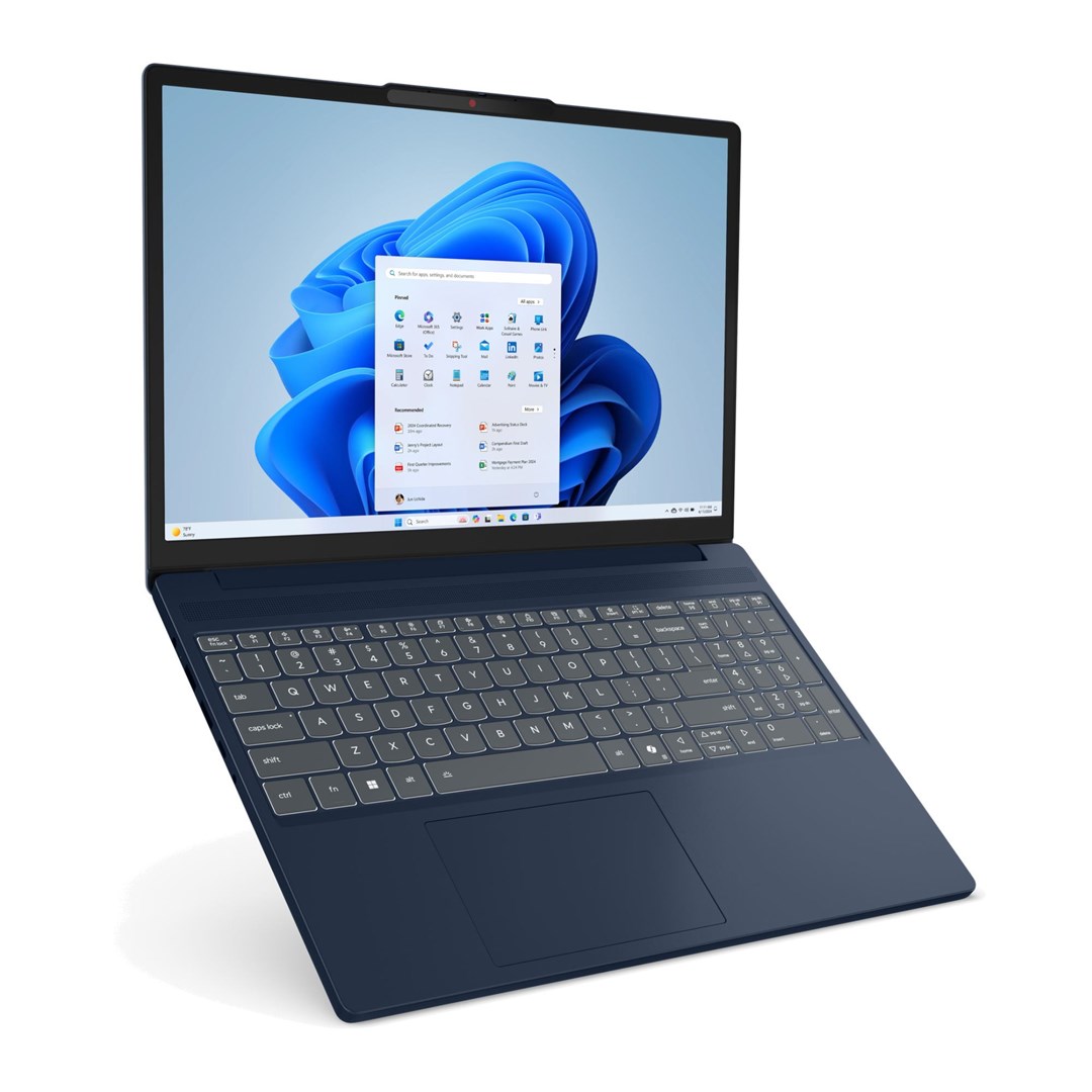 Laptop Lenovo IdeaPad Slim 3 15ARP10, 15.3", Ryzen 5 1500, 16GB DDR5, 512GB SSD, Radeon 660M 720p, Cosmic Blue
