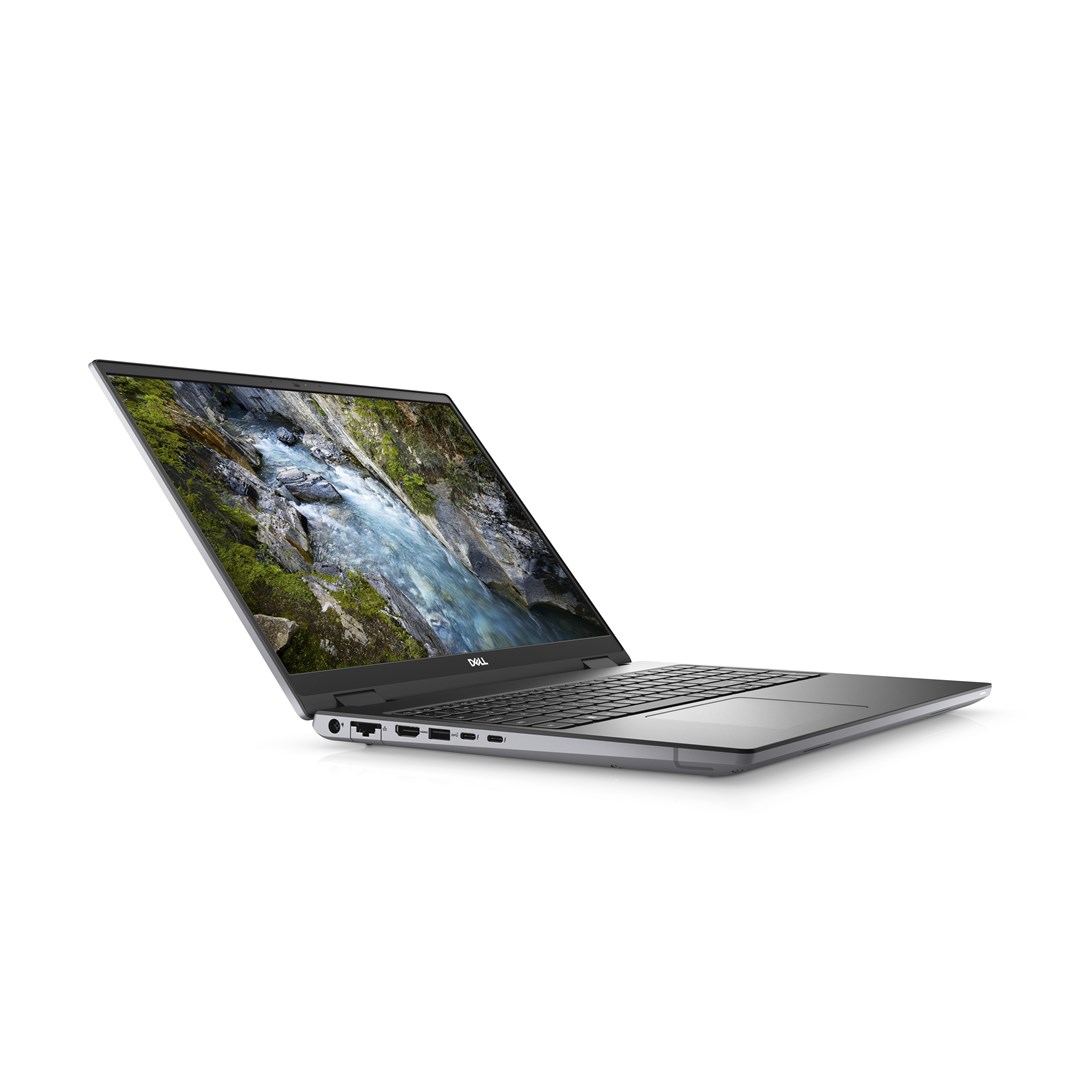 Лаптоп Dell Precision 7670, 16", Intel i9-12950HX, 64 GB RAM, 2 TB SSD, NVIDIA RTX A3000, сив