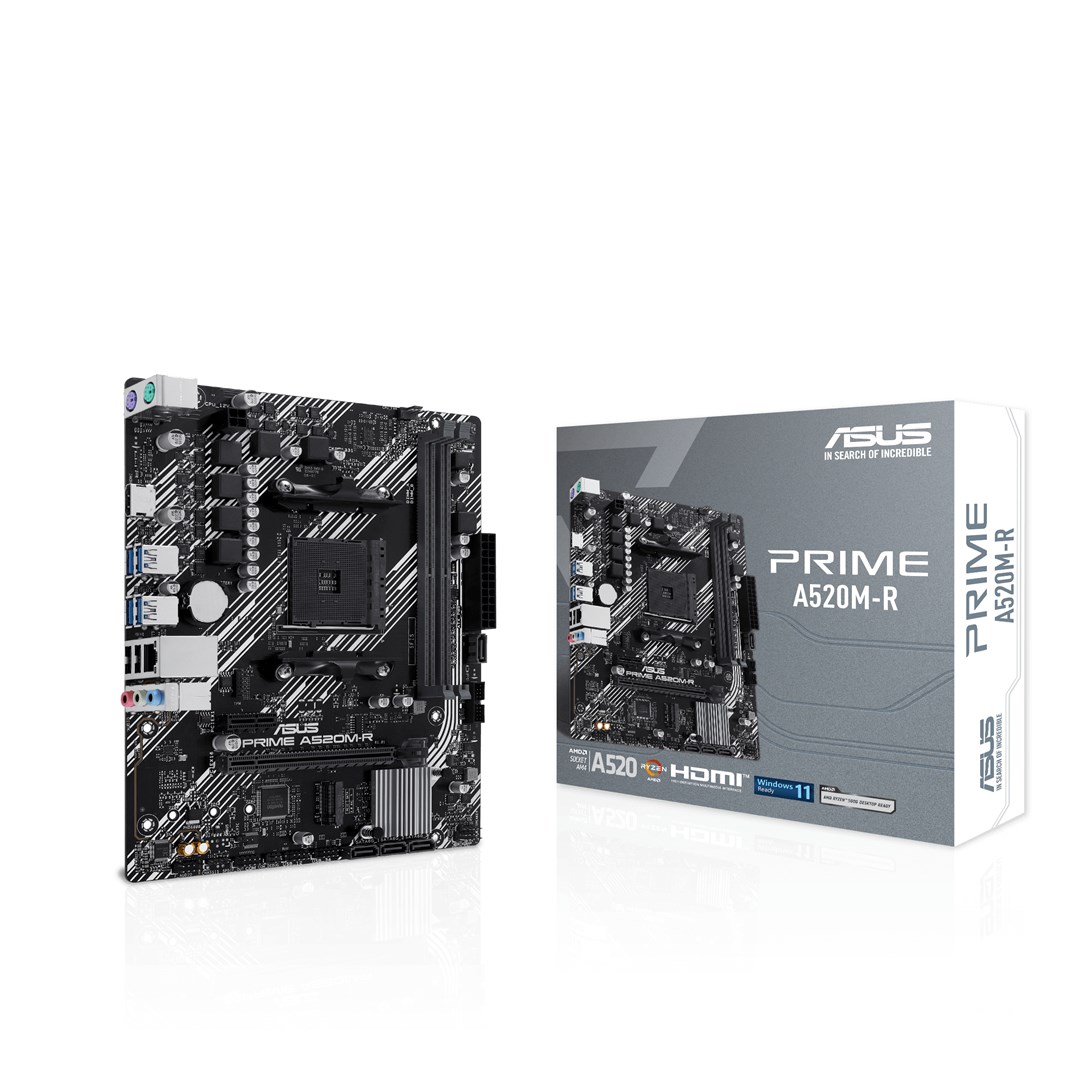 Pllakë amë ASUS PRIME A520M-R AMD A520 Socket AM4 micro ATX