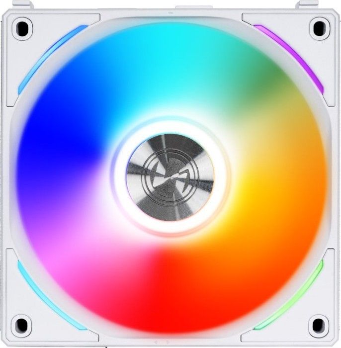 Ventilatorë PC Lian Li UNI FAN AL120, 120mm, RGB, të bardhë, set 3 copë