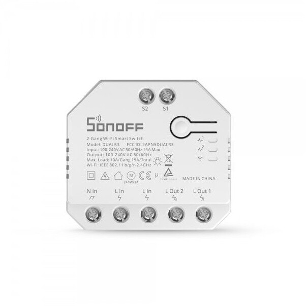 Kontroller Sonoff Dual R3 Smart WiFi