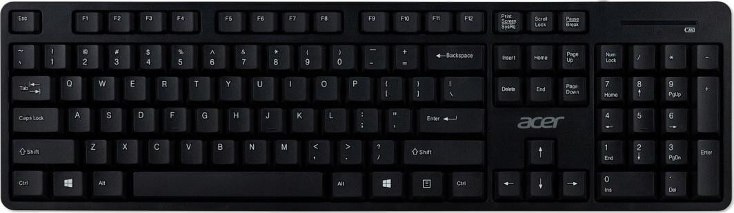 Tastierë dhe maus Acer Combo 100, të zeza