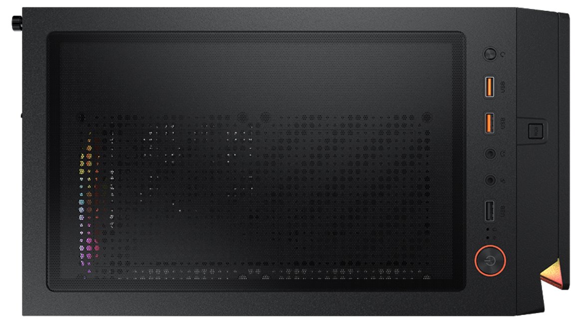 Kasë COUGAR Purity RGB Black Mini Tower, e zezë