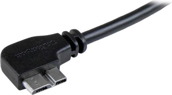 Kabllo StarTech USB-A - micro-B (USB3AU1MRS), 1 m, e zezë