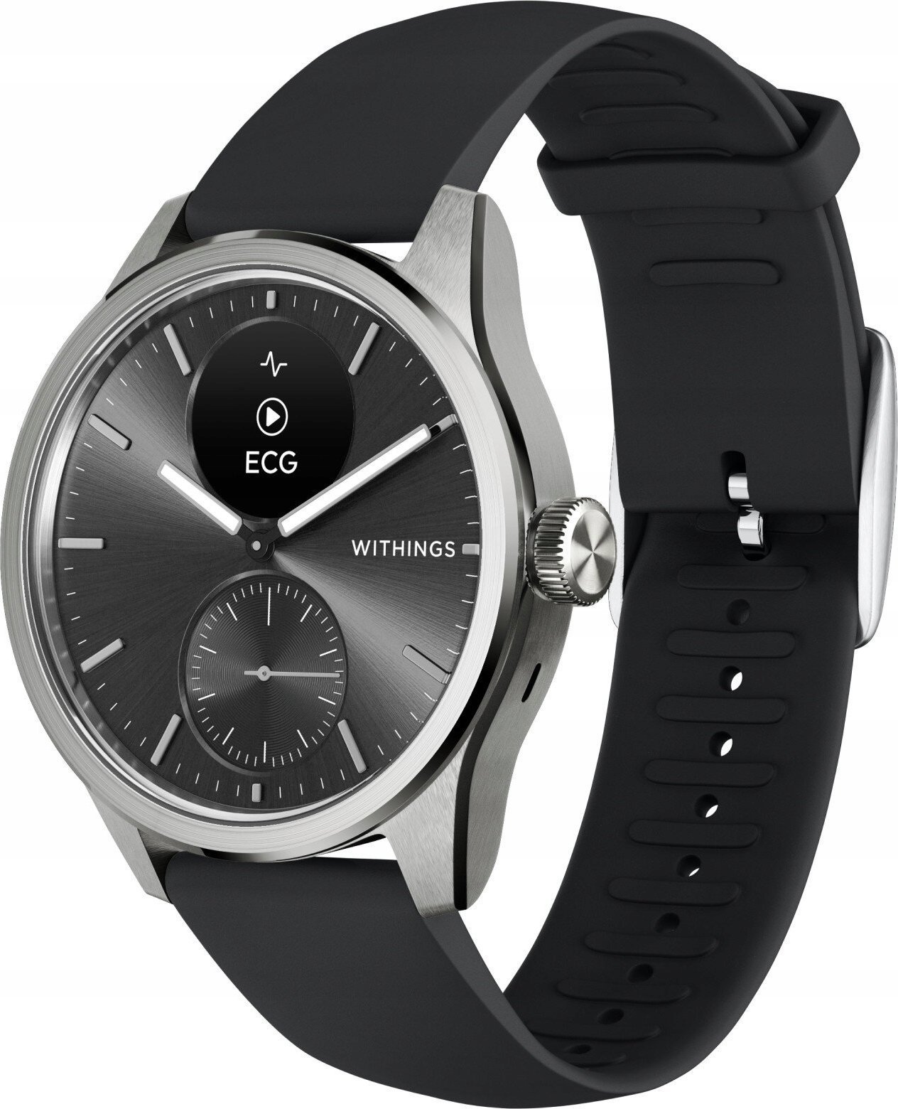 Smartwatch Withings ScanWatch 2, 42mm, hibrid, i zi