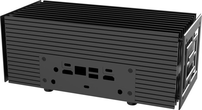 Куќиште за компјутер Akasa Turing Fanless UCFF, NUC