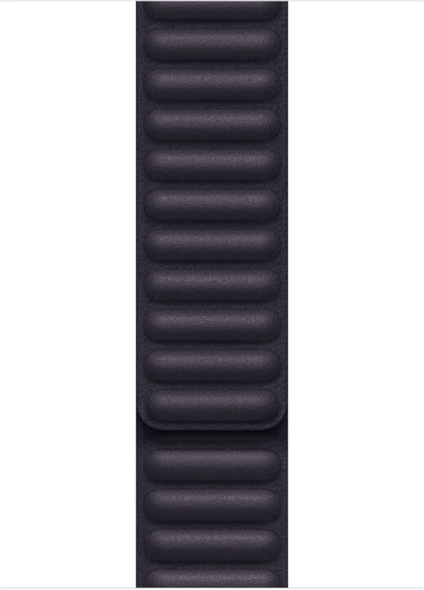 Apple Watch 45mm Band, Ink Leather Link - S/M
