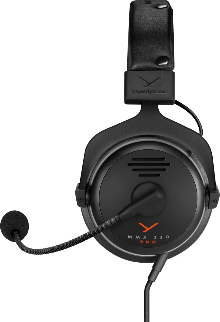 Kufje gaming Beyerdynamic MMX 330 PRO, open back, me mikrofon, të zeza