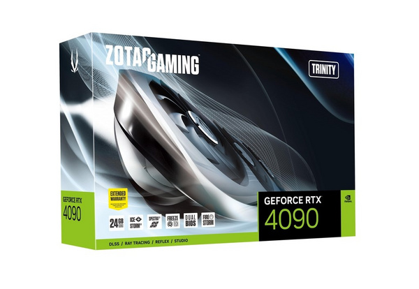 Kartelë grafike Zotac GAMING GeForce RTX 4090 Trinity NVIDIA 24 GB GDDR6X