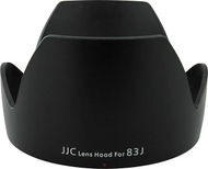 Mbulesë objektivi JJC LH-83J për Canon EF-S 17-55mm f/2.8 IS USM, zëvendëson Canon EW-83J, e zezë