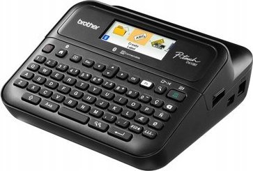 Printer etiketash Brother P-Touch PT-D610BTVP, tastierë integruar, lidhje Bluetooth, i zi